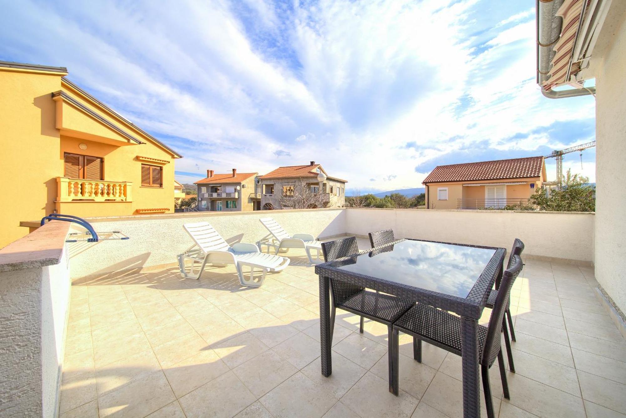 Apartments Braut Krk 克尔克 外观 照片
